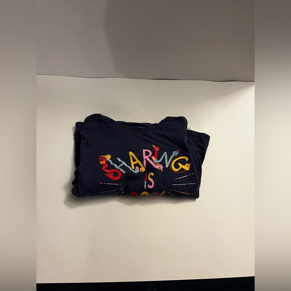 Old Navy: Purple “Sharing is Cool” Long Sleeve